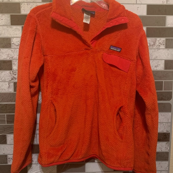 PATAGONIA RETOOL PULLOVER ORANGE - Picture 2 of 5